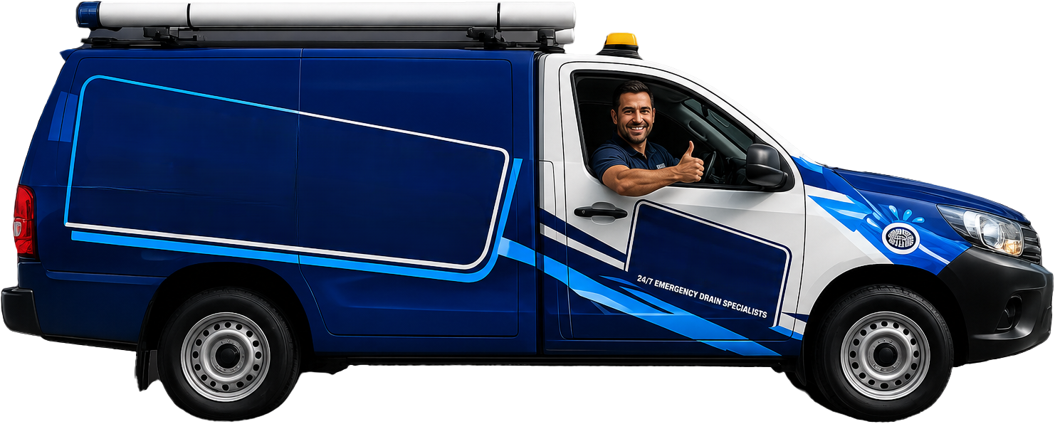 Marrickville Blocked Drains service van